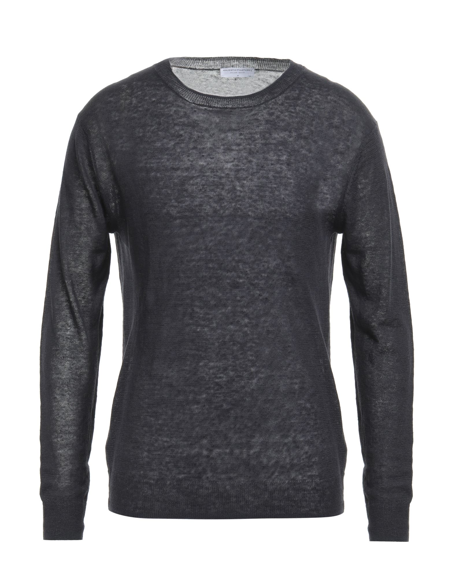 MAJESTIC FILATURES Pullover Herren Nachtblau von MAJESTIC FILATURES