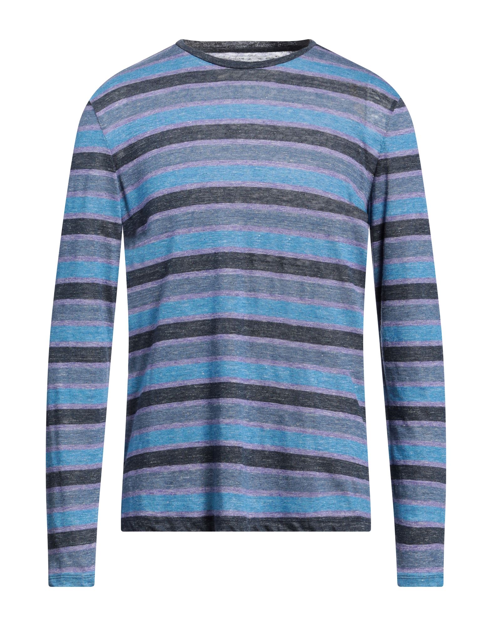 MAJESTIC FILATURES Pullover Herren Taubenblau von MAJESTIC FILATURES