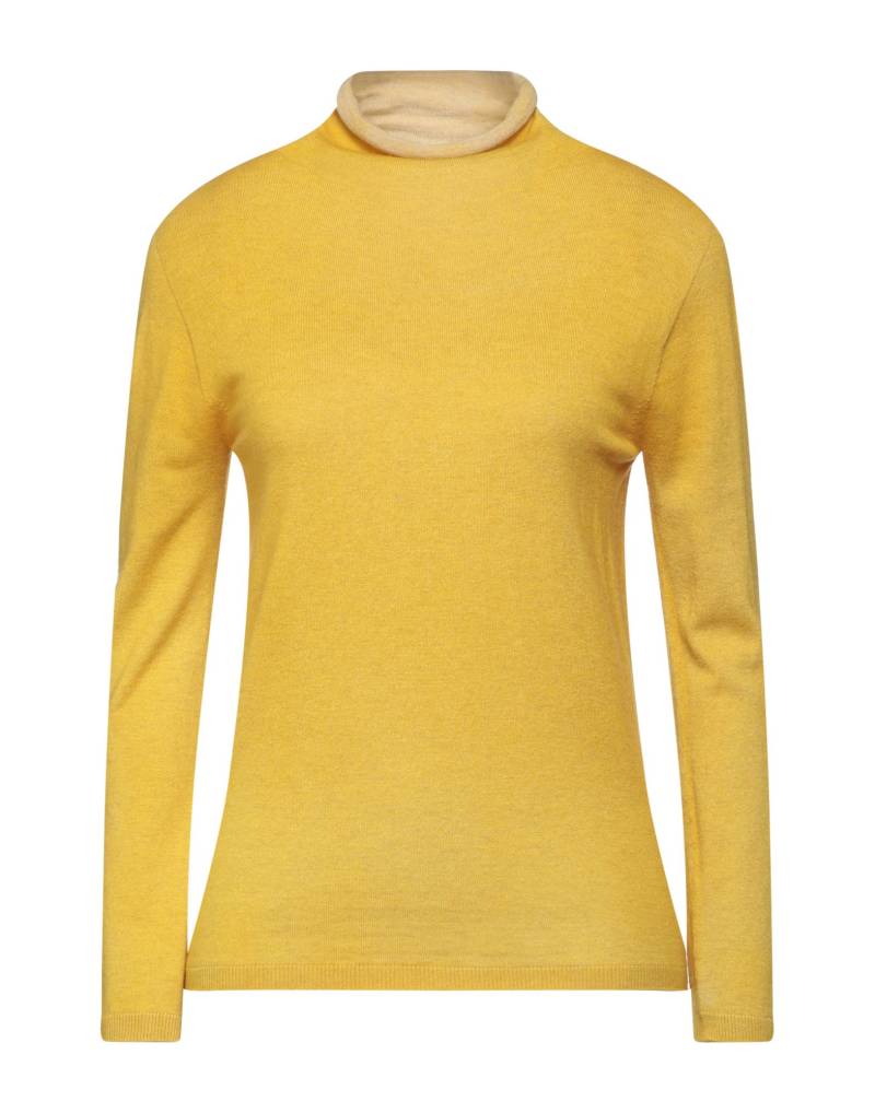 MAJESTIC FILATURES Rollkragenpullover Damen Gelb von MAJESTIC FILATURES