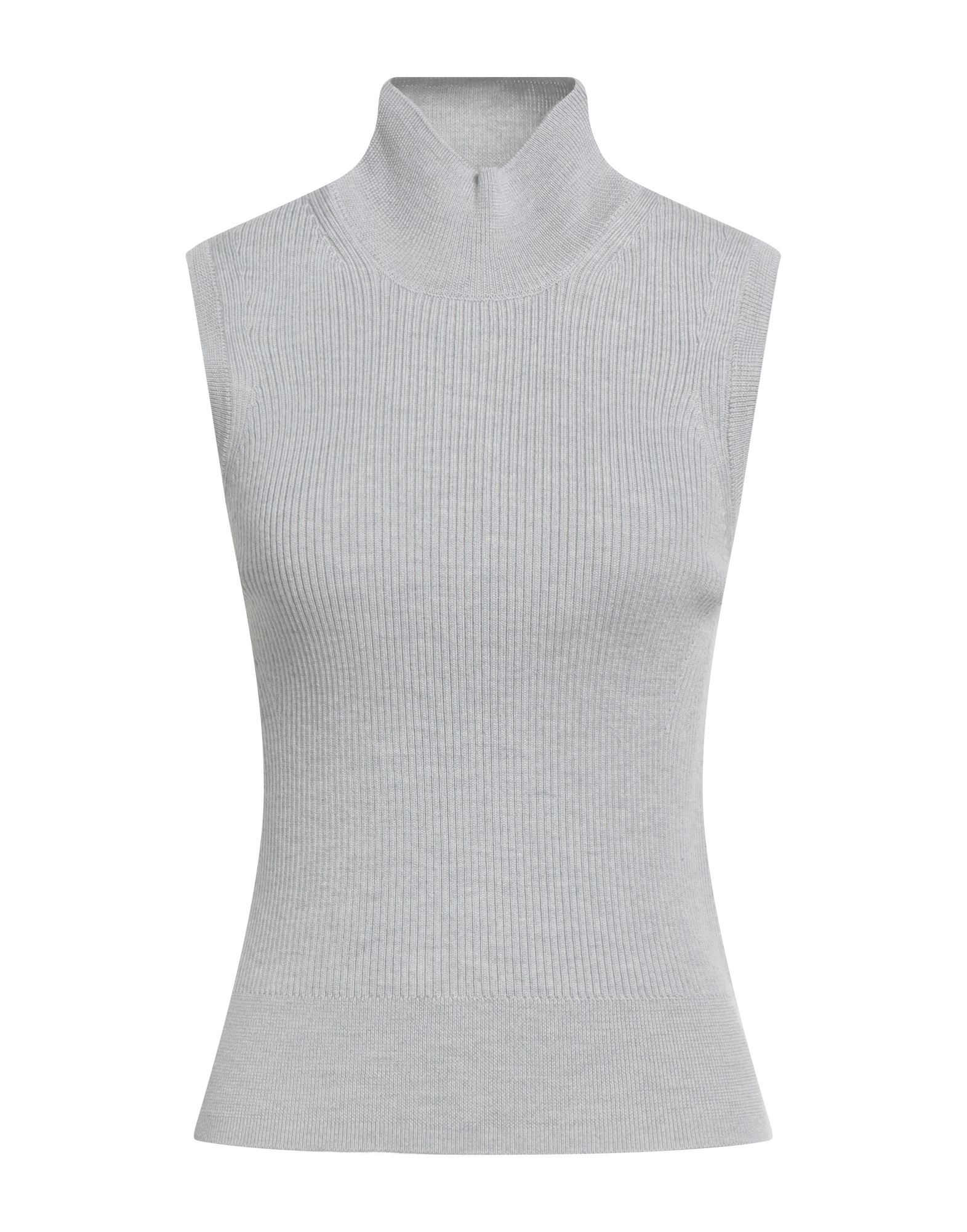 MAJESTIC FILATURES Rollkragenpullover Damen Hellgrau MAJESTIC FILATURES Rollkragenpullover Damen Hellgrau von MAJESTIC FILATURES