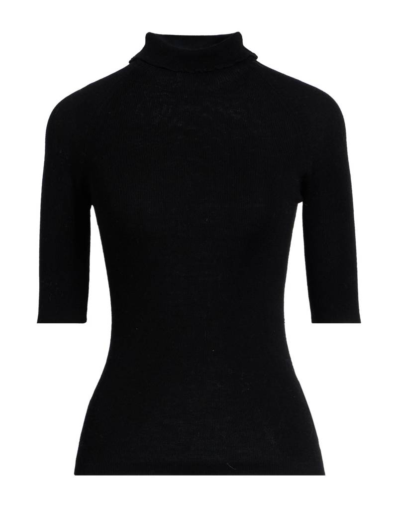 MAJESTIC FILATURES Rollkragenpullover Damen Schwarz von MAJESTIC FILATURES