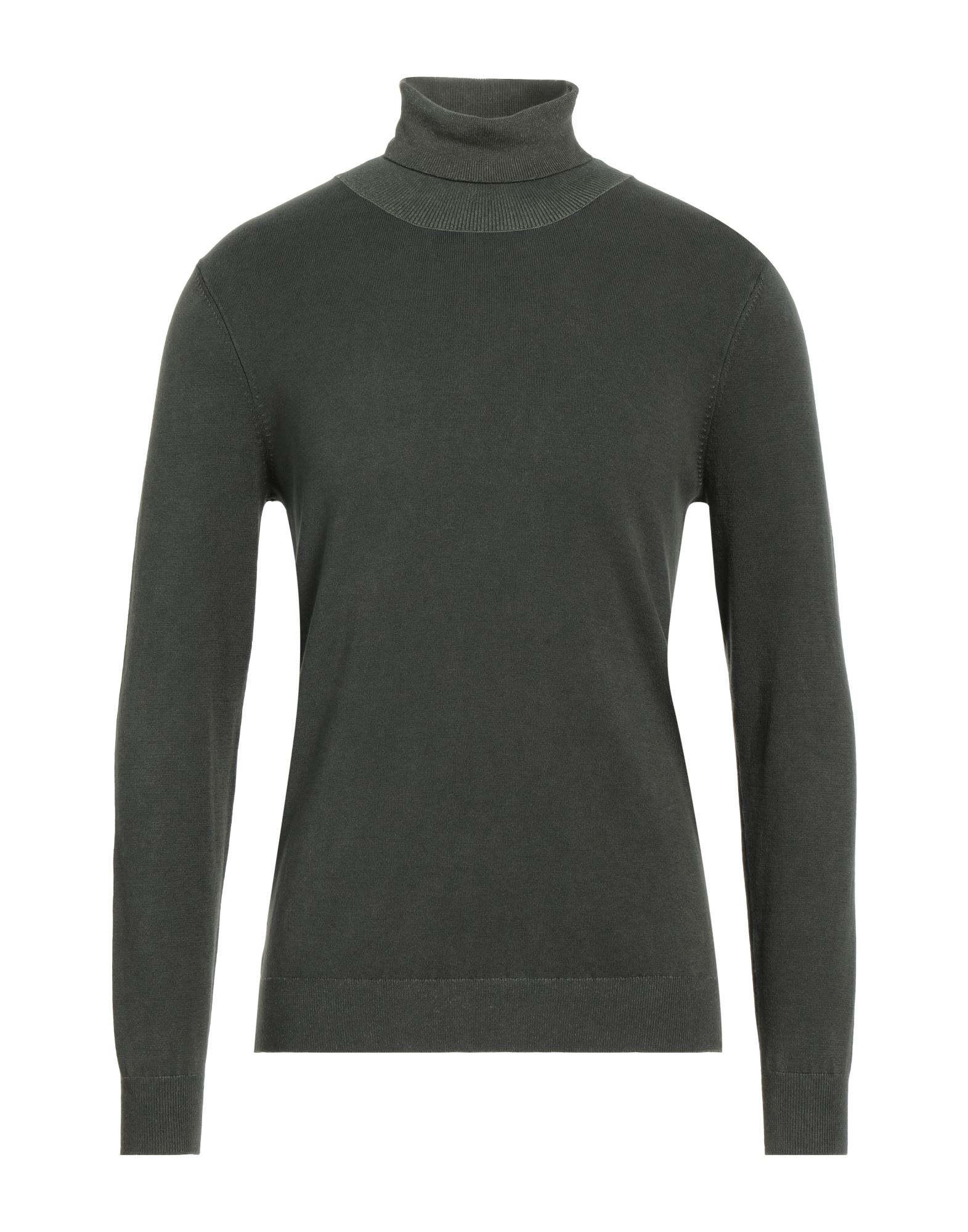 MAJESTIC FILATURES Rollkragenpullover Herren Dunkelgrün von MAJESTIC FILATURES