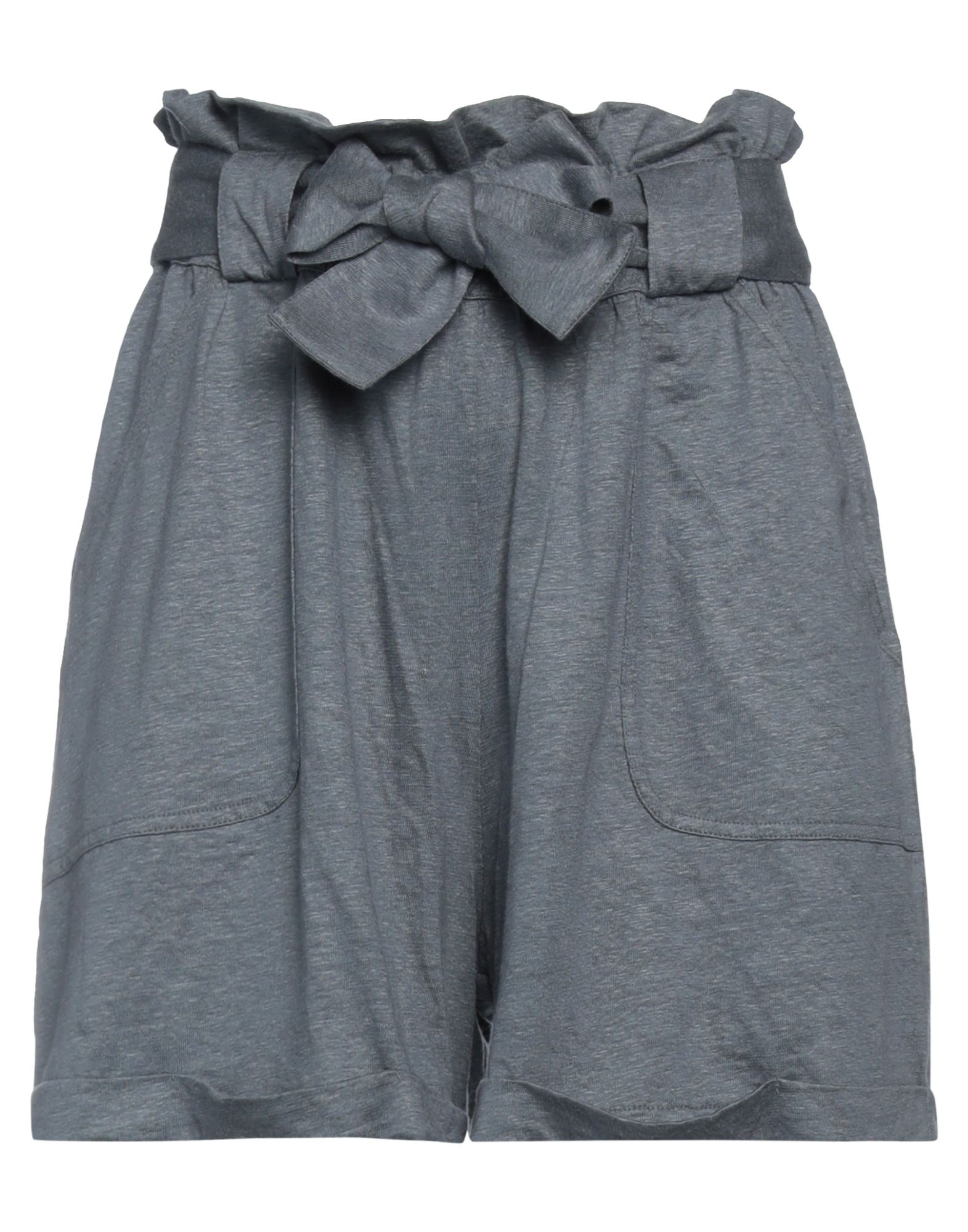 MAJESTIC FILATURES Shorts & Bermudashorts Damen Taubenblau MAJESTIC FILATURES Shorts & Bermudashorts Damen Taubenblau von MAJESTIC FILATURES