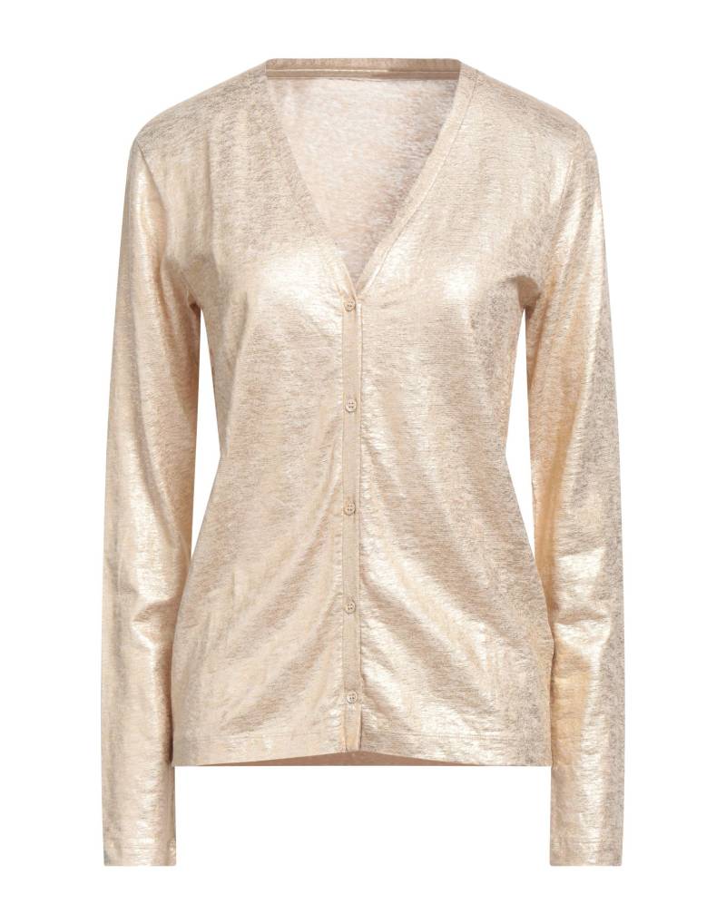 MAJESTIC FILATURES Strickjacke Damen Gold von MAJESTIC FILATURES