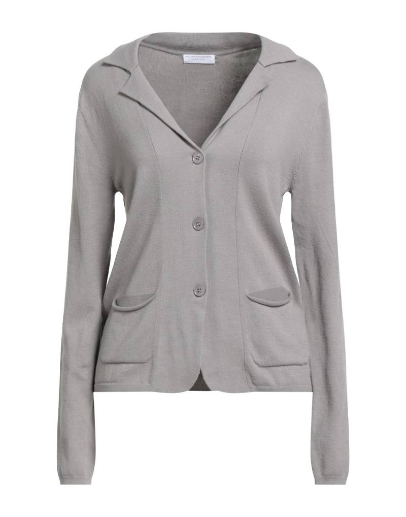 MAJESTIC FILATURES Strickjacke Damen Grau von MAJESTIC FILATURES