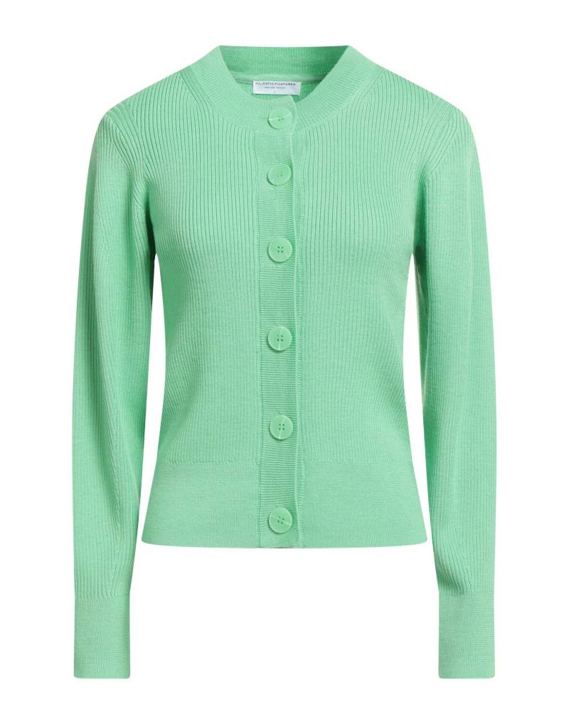 MAJESTIC FILATURES Strickjacke Damen Grün von MAJESTIC FILATURES