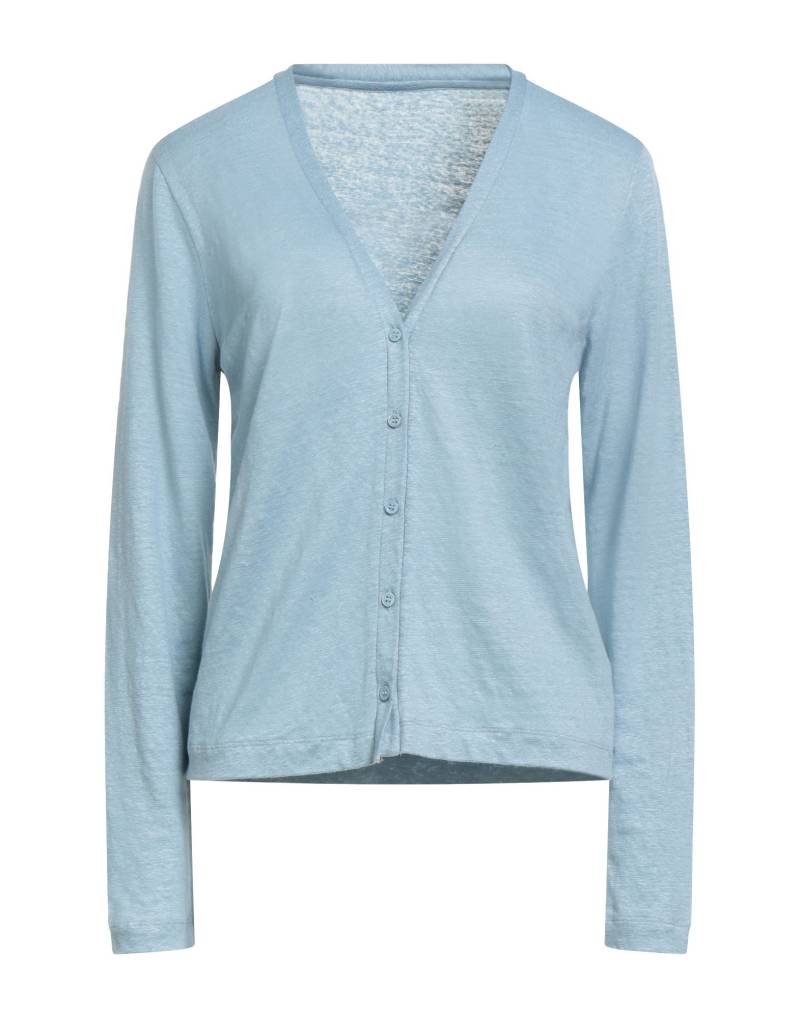 MAJESTIC FILATURES Strickjacke Damen Hellblau von MAJESTIC FILATURES