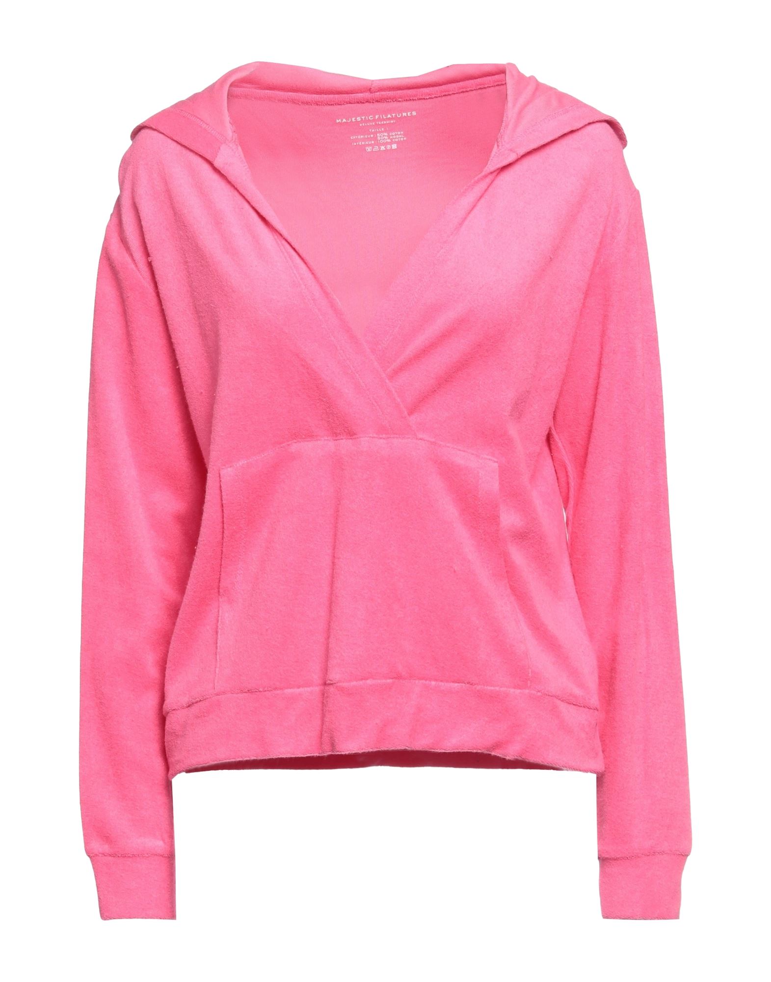 MAJESTIC FILATURES Sweatshirt Damen Fuchsia von MAJESTIC FILATURES