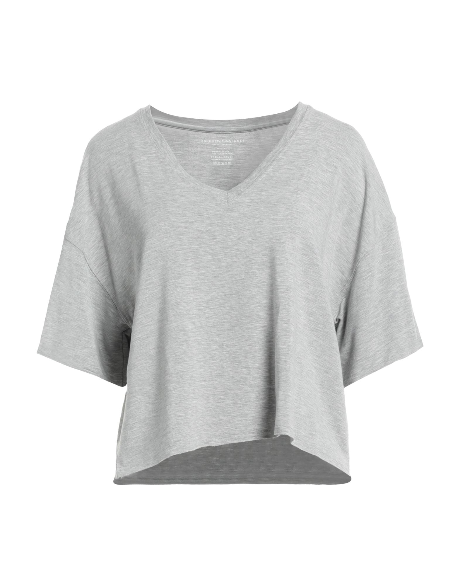 MAJESTIC FILATURES Sweatshirt Damen Grau von MAJESTIC FILATURES