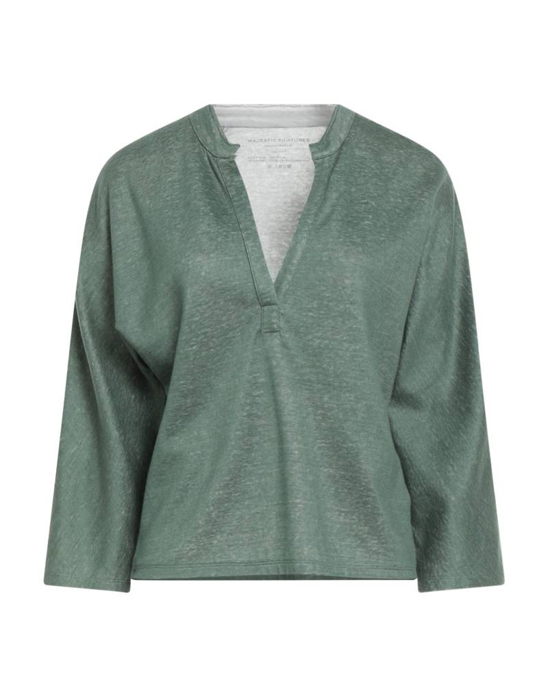 MAJESTIC FILATURES Sweatshirt Damen Grün von MAJESTIC FILATURES