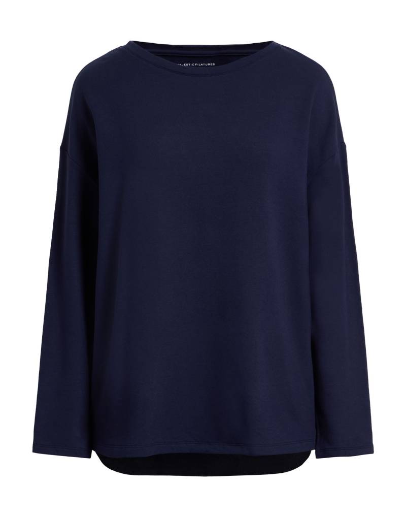 MAJESTIC FILATURES Sweatshirt Damen Marineblau von MAJESTIC FILATURES