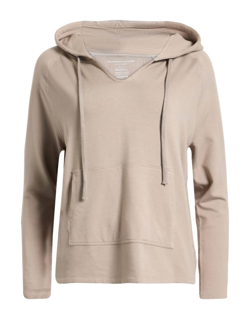 MAJESTIC FILATURES Sweatshirt Damen Maulwurfsgrau von MAJESTIC FILATURES