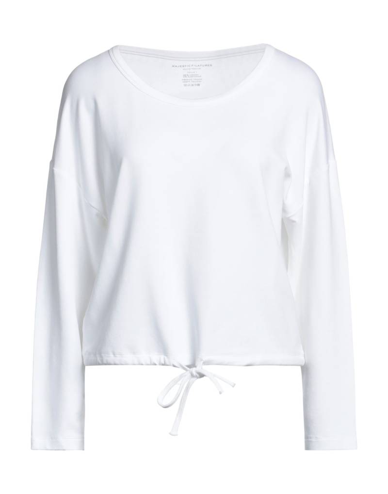 MAJESTIC FILATURES Sweatshirt Damen Off white von MAJESTIC FILATURES
