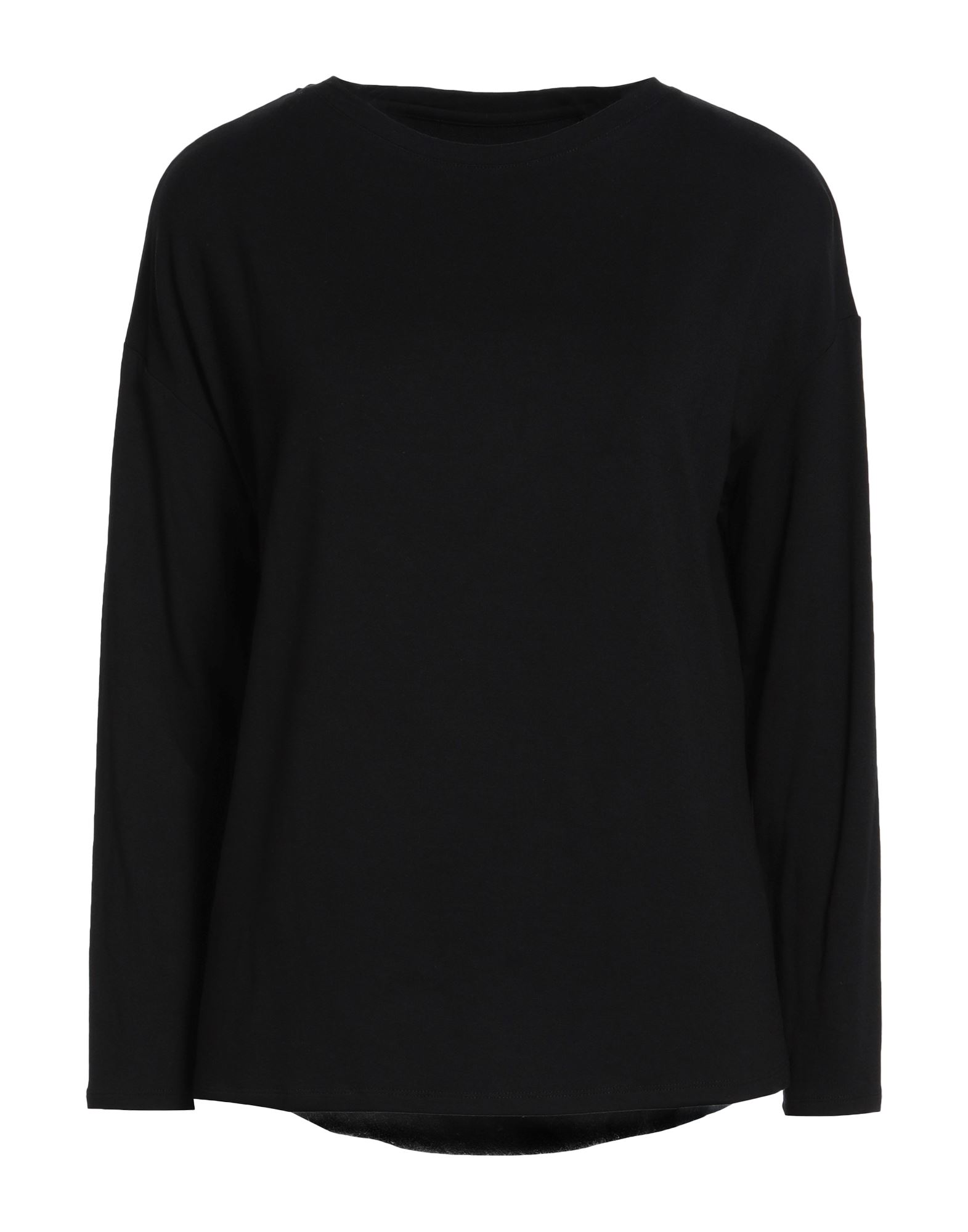 MAJESTIC FILATURES Sweatshirt Damen Schwarz von MAJESTIC FILATURES