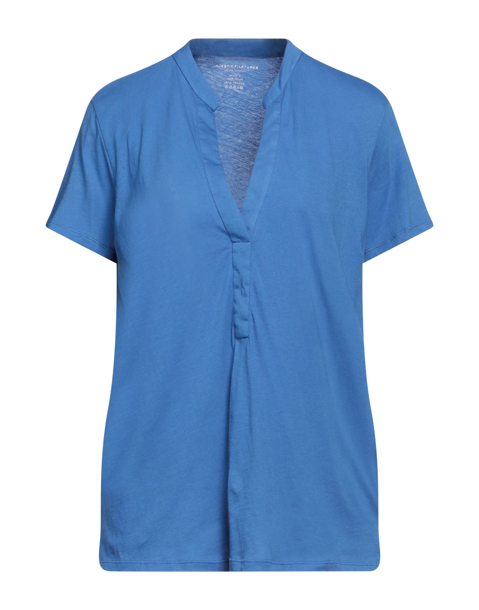 MAJESTIC FILATURES T-shirts Damen Blau von MAJESTIC FILATURES