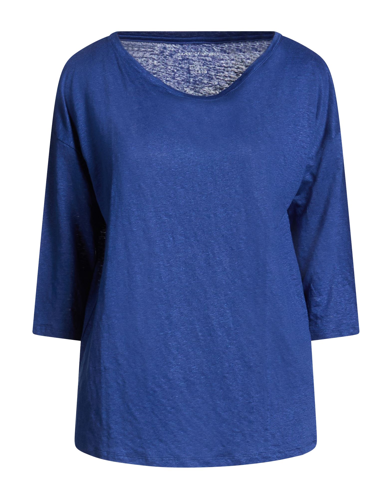 MAJESTIC FILATURES T-shirts Damen Blau von MAJESTIC FILATURES