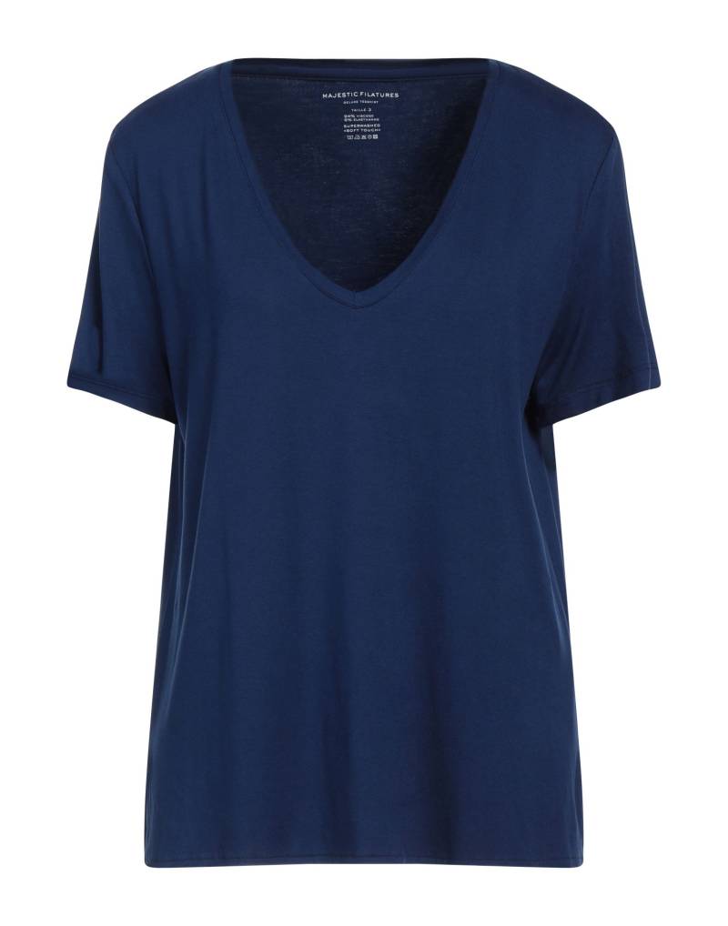 MAJESTIC FILATURES T-shirts Damen Nachtblau von MAJESTIC FILATURES