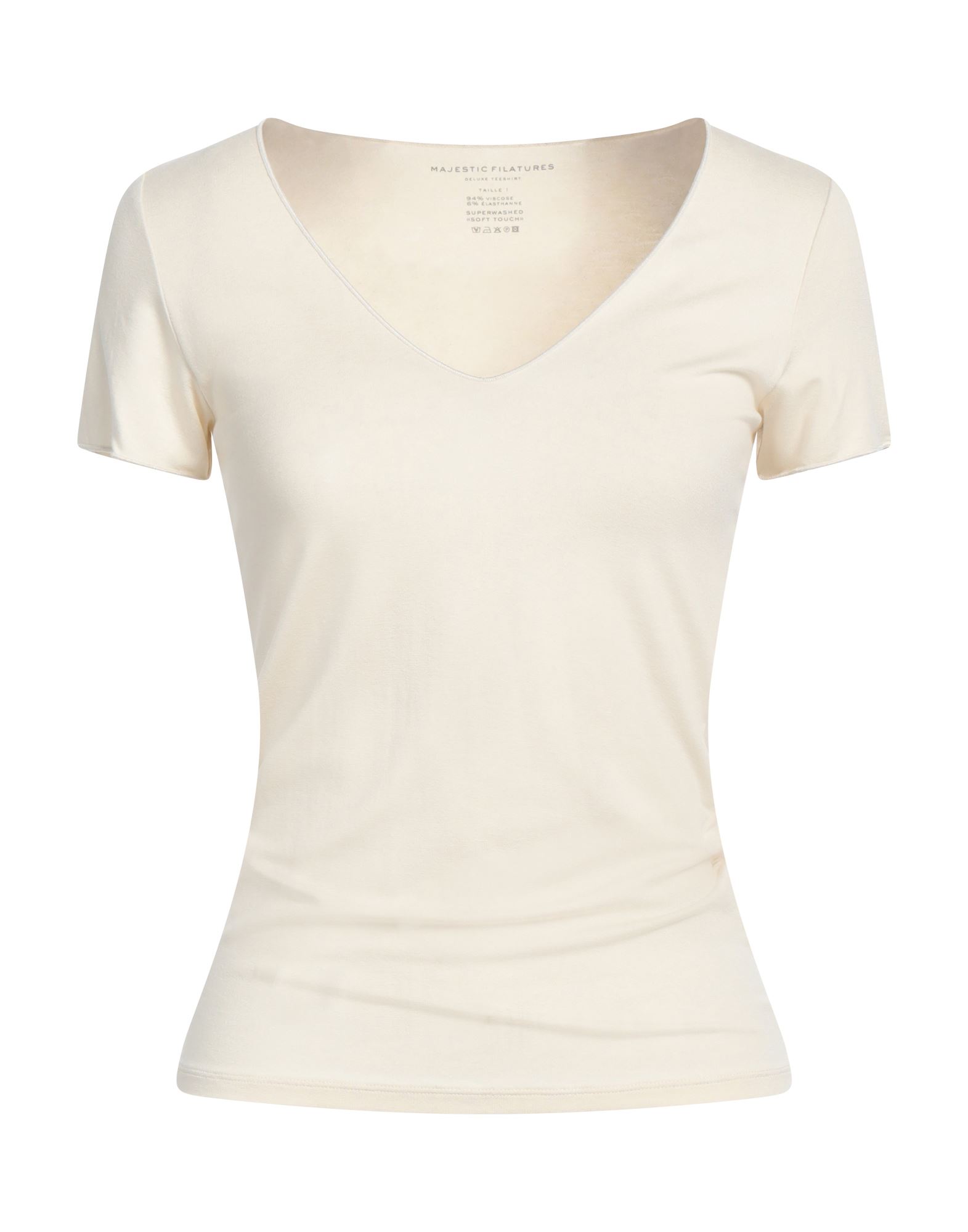 MAJESTIC FILATURES T-shirts Damen Elfenbein von MAJESTIC FILATURES