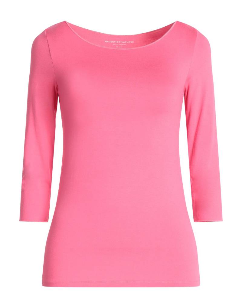 MAJESTIC FILATURES T-shirts Damen Fuchsia von MAJESTIC FILATURES