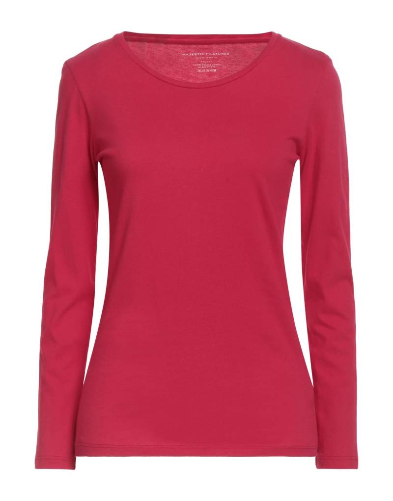 MAJESTIC FILATURES T-shirts Damen Fuchsia von MAJESTIC FILATURES