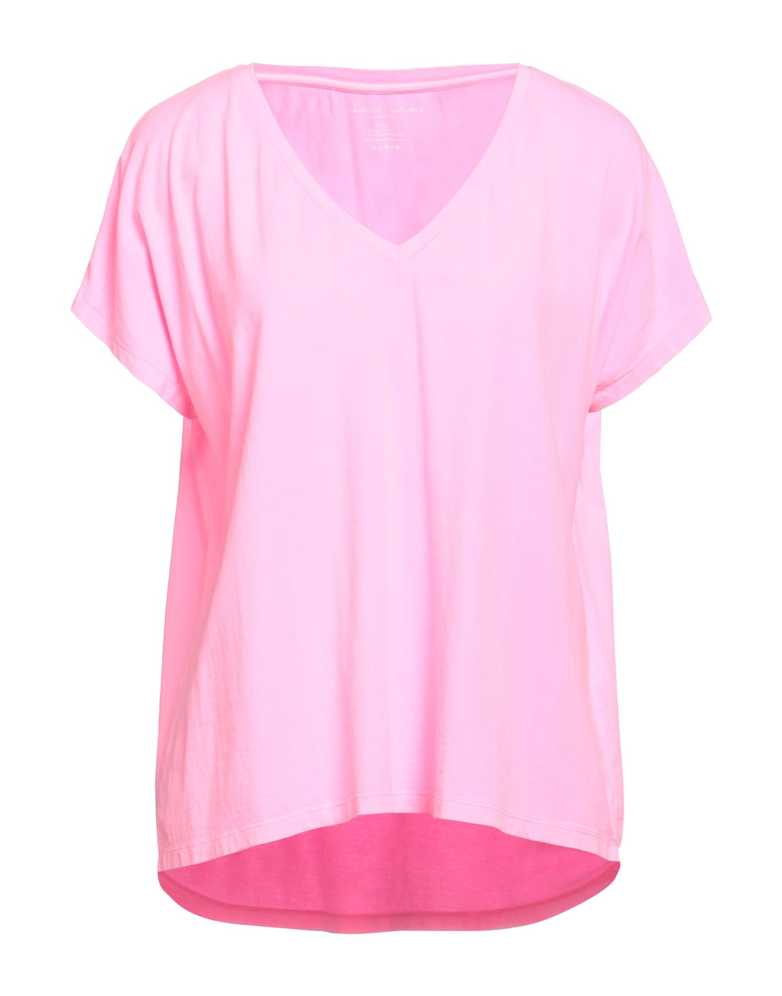 MAJESTIC FILATURES T-shirts Damen Fuchsia von MAJESTIC FILATURES