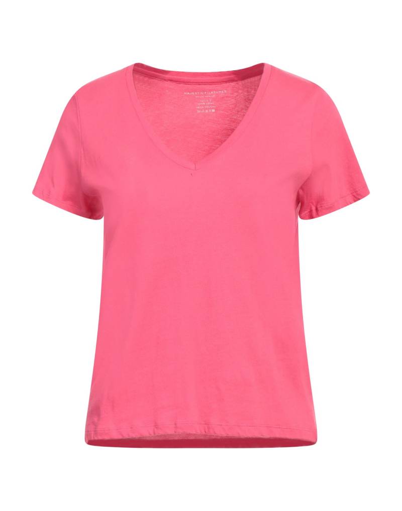 MAJESTIC FILATURES T-shirts Damen Fuchsia von MAJESTIC FILATURES