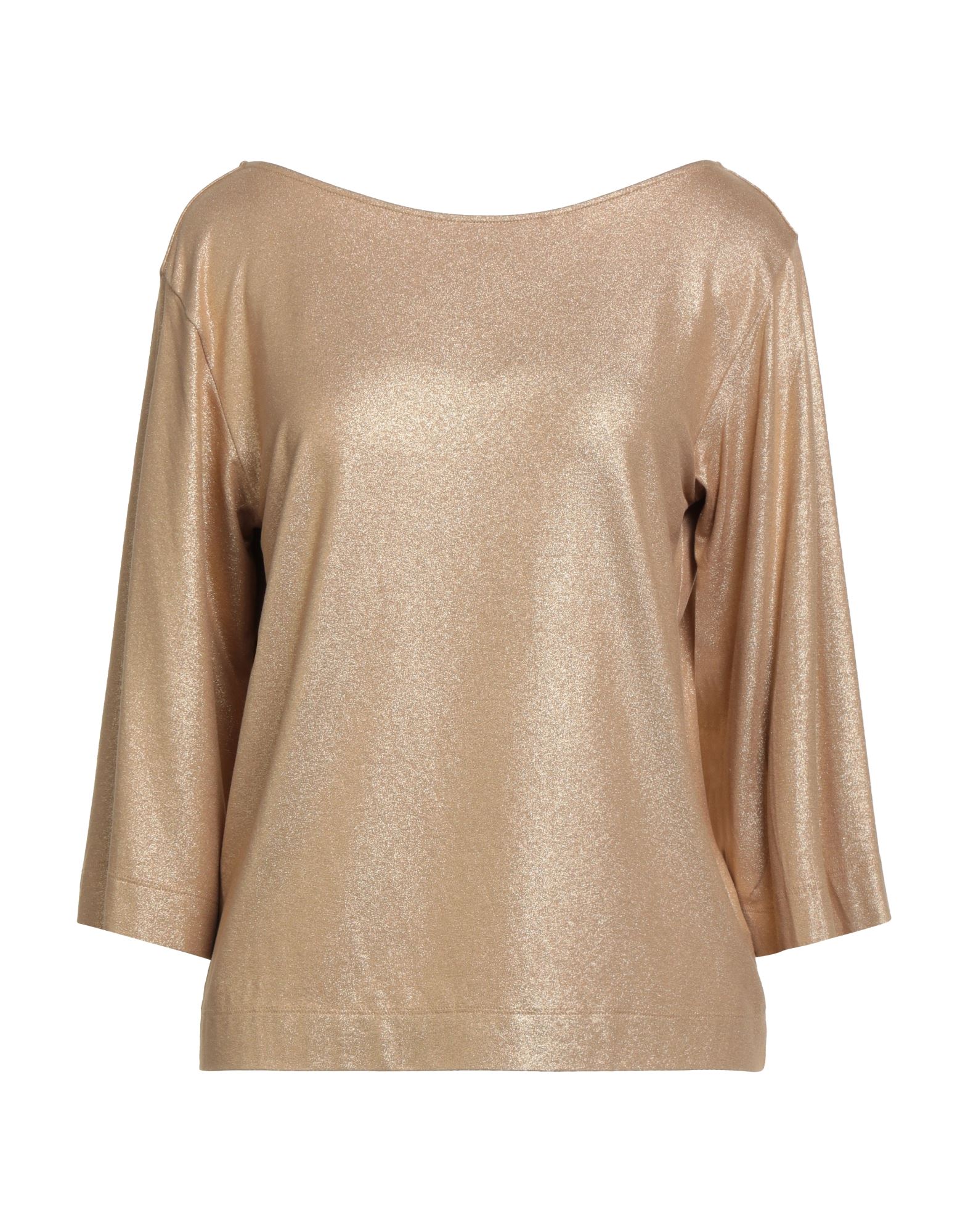 MAJESTIC FILATURES T-shirts Damen Gold von MAJESTIC FILATURES