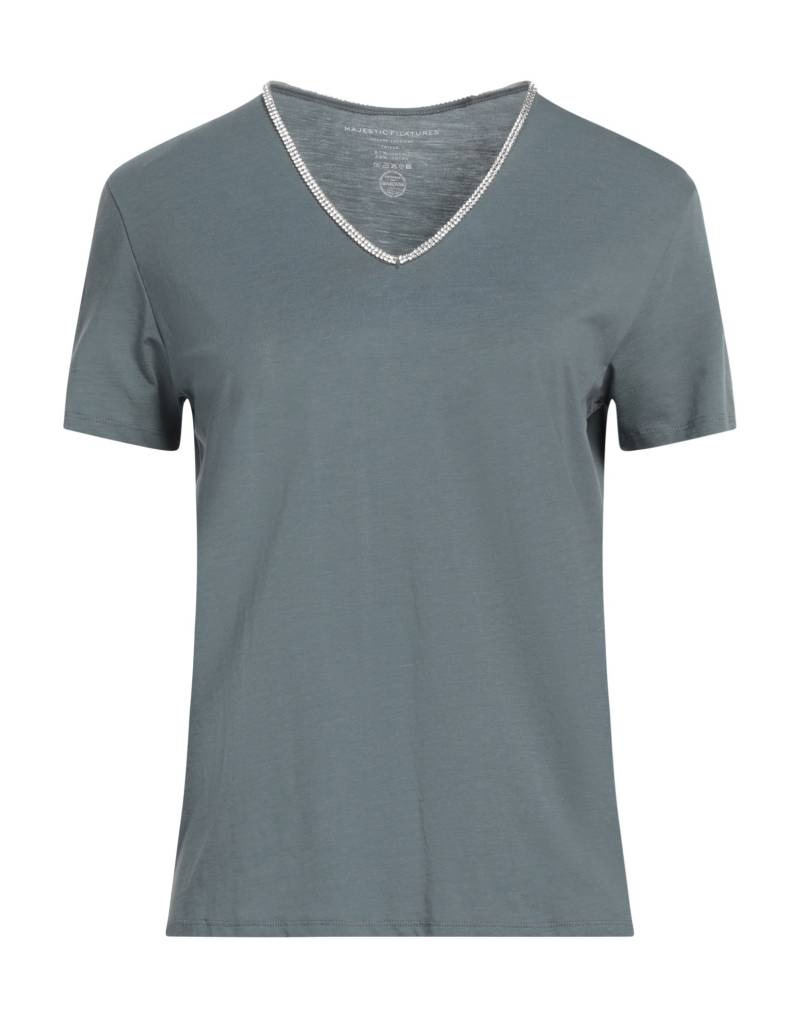 MAJESTIC FILATURES T-shirts Damen Grau von MAJESTIC FILATURES