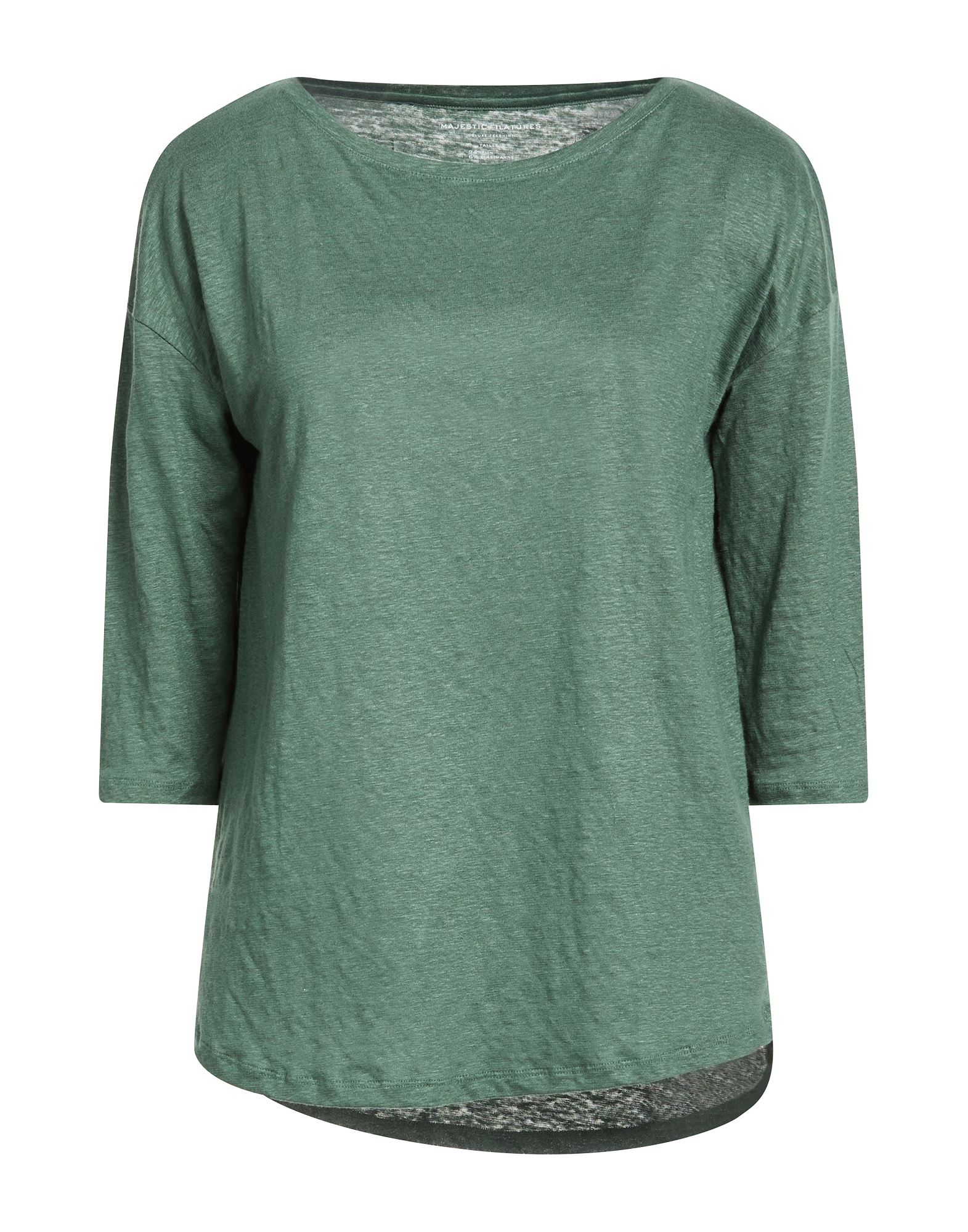 MAJESTIC FILATURES T-shirts Damen Grün von MAJESTIC FILATURES