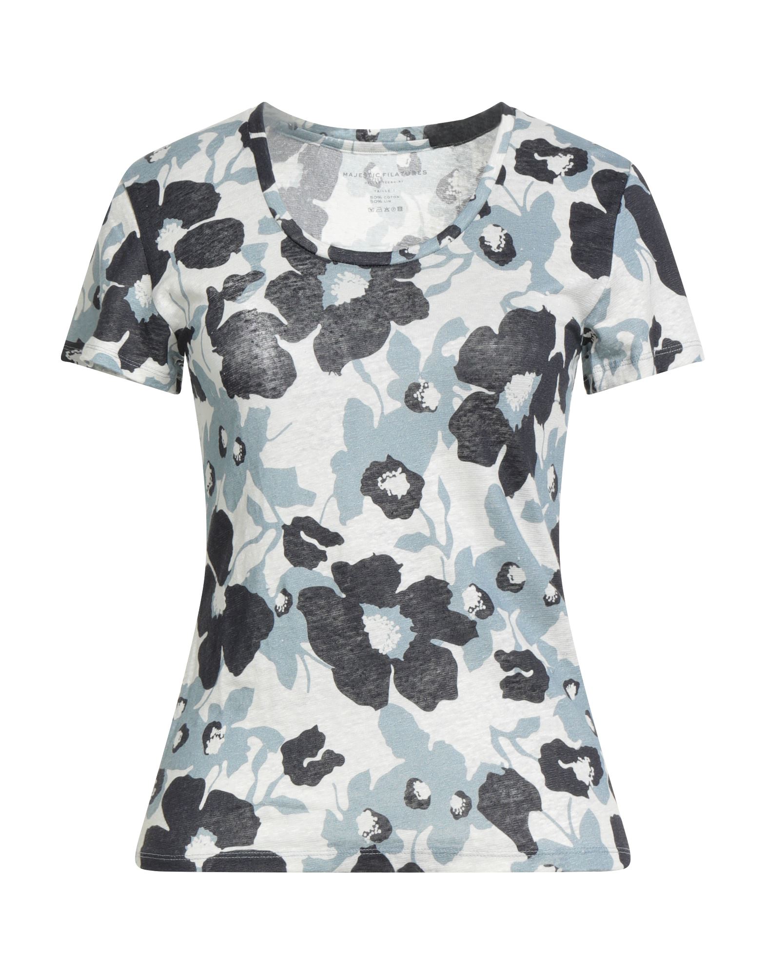 MAJESTIC FILATURES T-shirts Damen Hellblau von MAJESTIC FILATURES