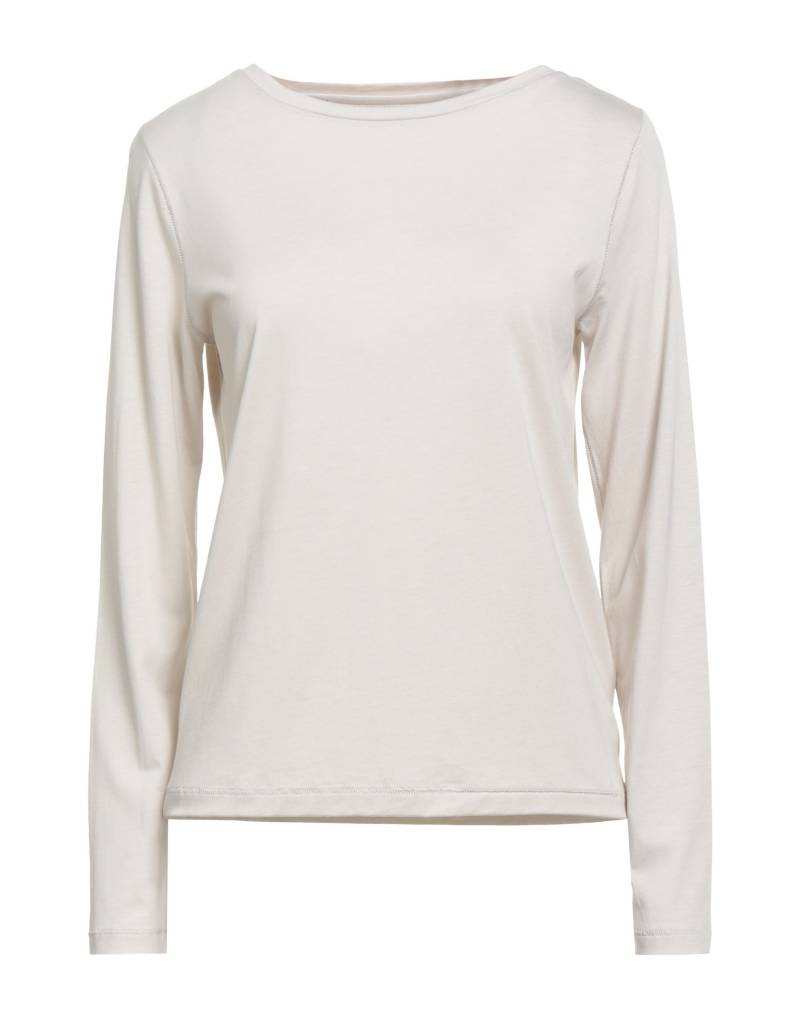 MAJESTIC FILATURES T-shirts Damen Hellgrau von MAJESTIC FILATURES