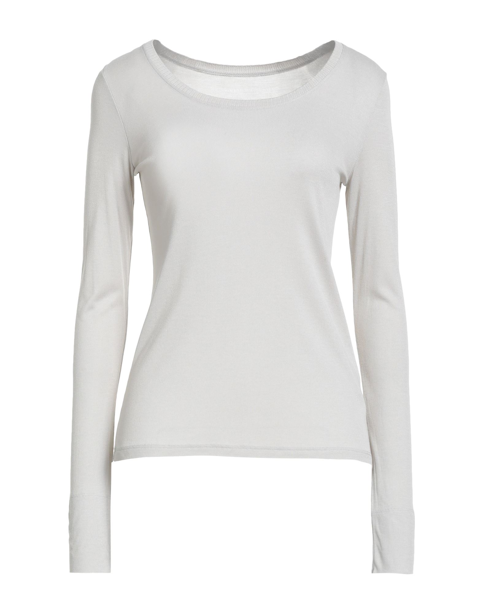 MAJESTIC FILATURES T-shirts Damen Hellgrau von MAJESTIC FILATURES