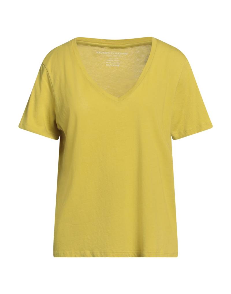 MAJESTIC FILATURES T-shirts Damen Limettengrün von MAJESTIC FILATURES