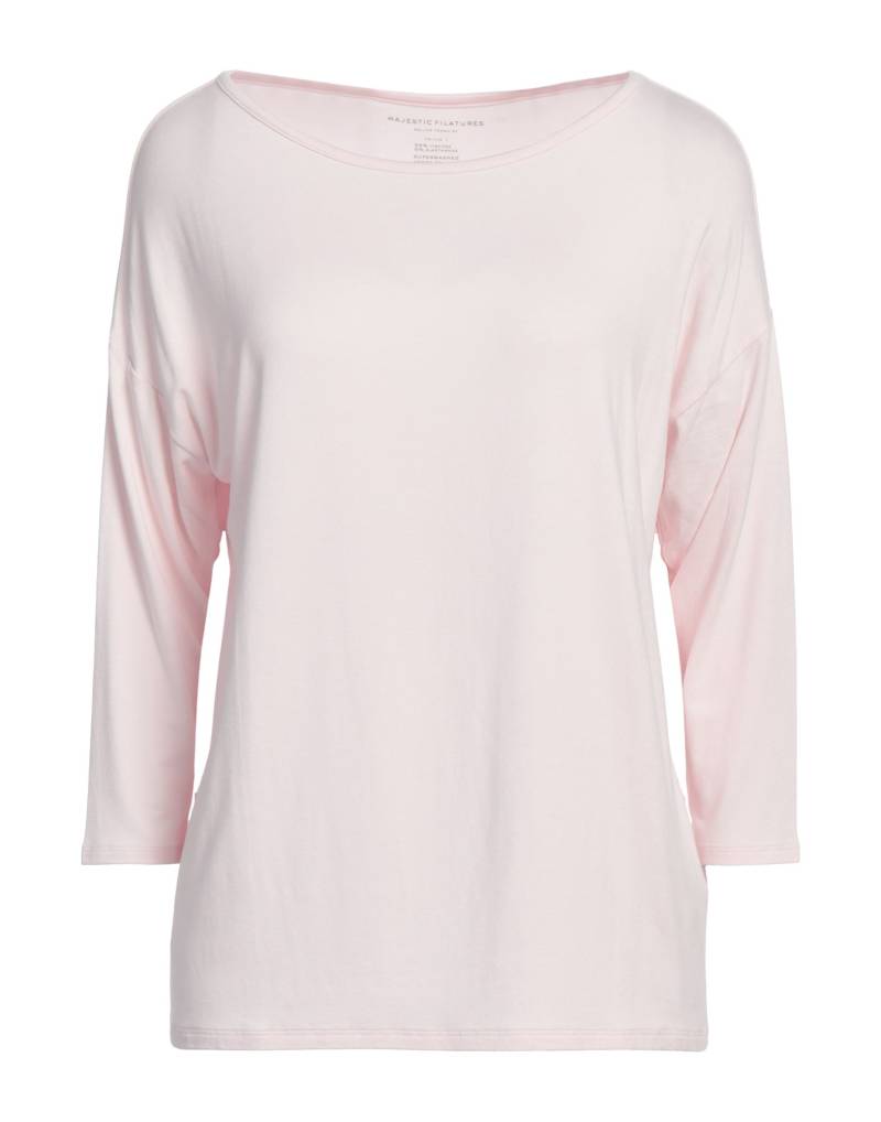 MAJESTIC FILATURES T-shirts Damen Hellrosa von MAJESTIC FILATURES
