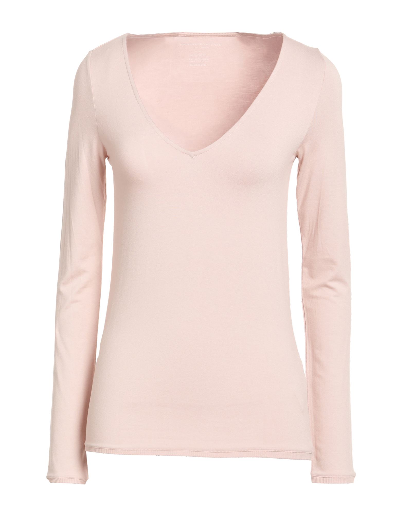 MAJESTIC FILATURES T-shirts Damen Hellrosa von MAJESTIC FILATURES