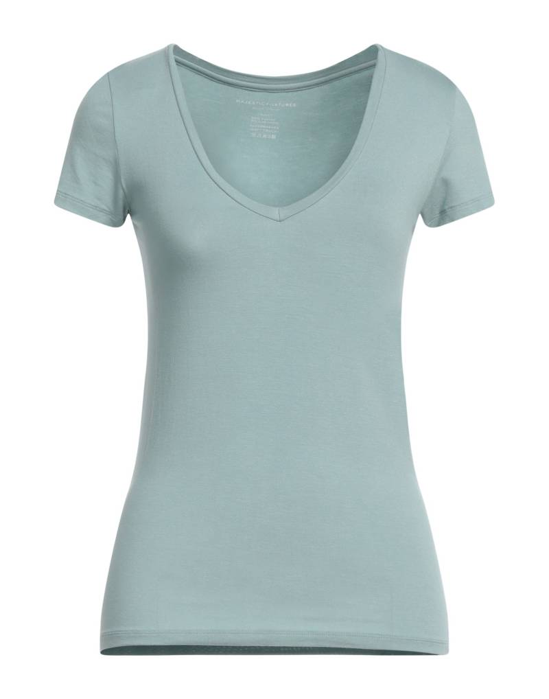 MAJESTIC FILATURES T-shirts Damen Himmelblau von MAJESTIC FILATURES