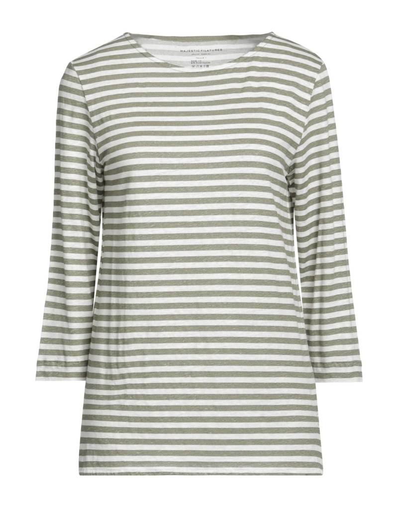 MAJESTIC FILATURES T-shirts Damen Khaki von MAJESTIC FILATURES