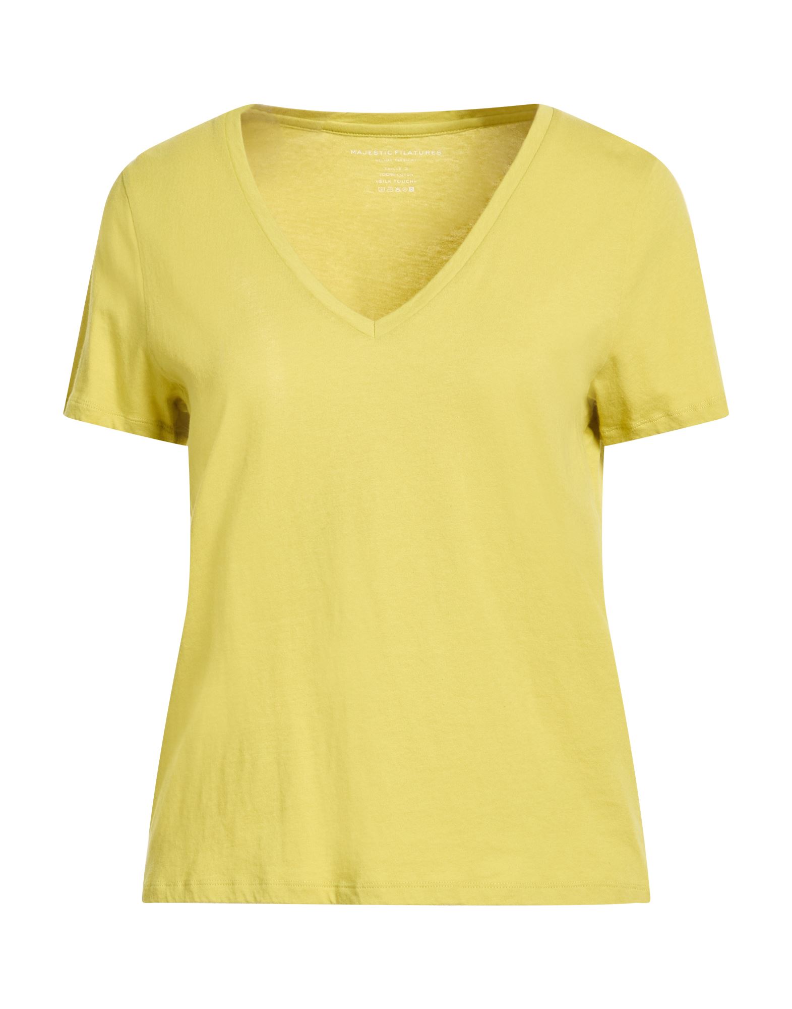 MAJESTIC FILATURES T-shirts Damen Limettengrün von MAJESTIC FILATURES
