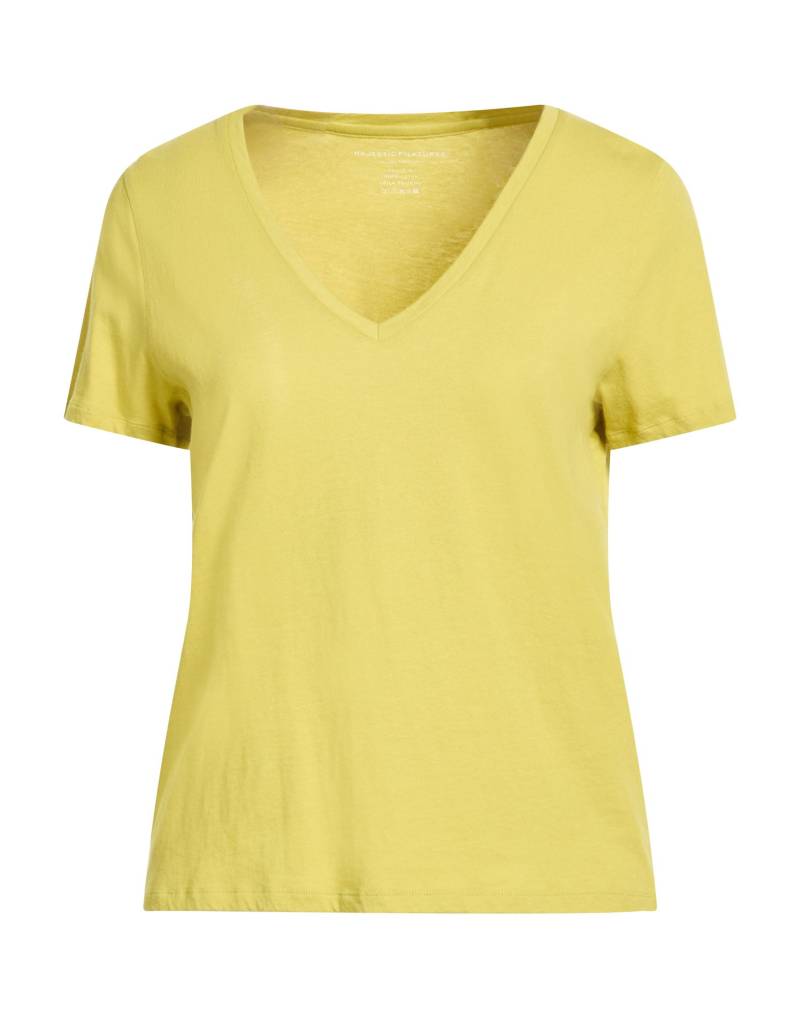MAJESTIC FILATURES T-shirts Damen Limettengrün von MAJESTIC FILATURES