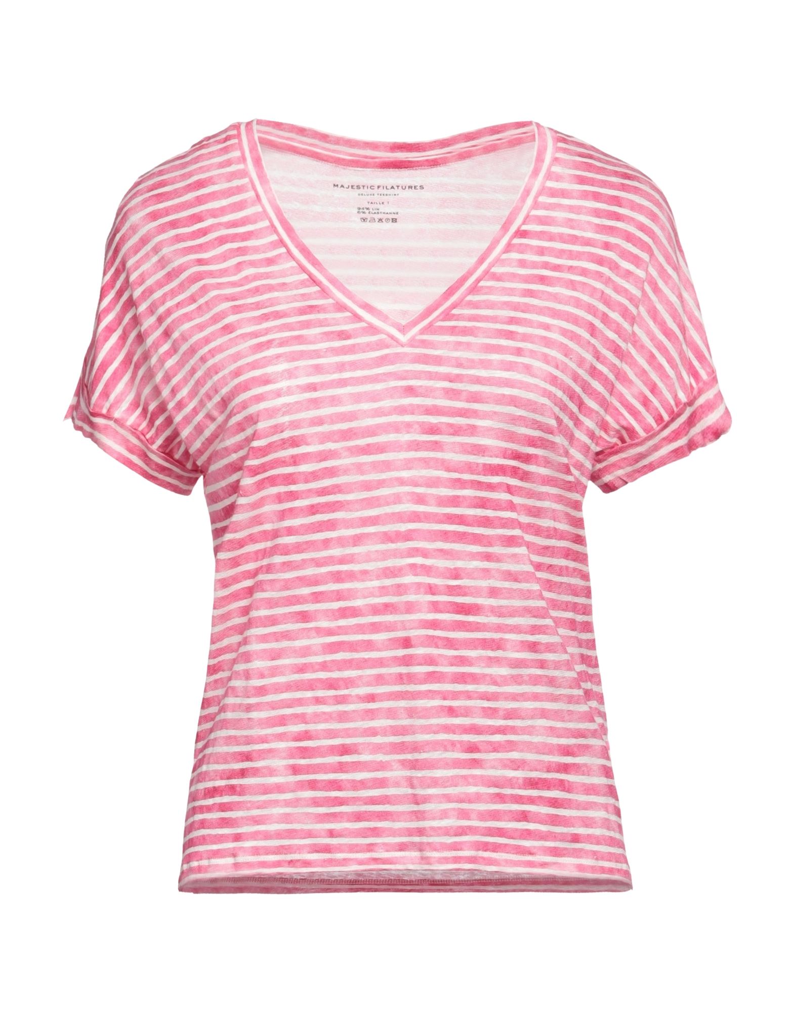 MAJESTIC FILATURES T-shirts Damen Magenta von MAJESTIC FILATURES