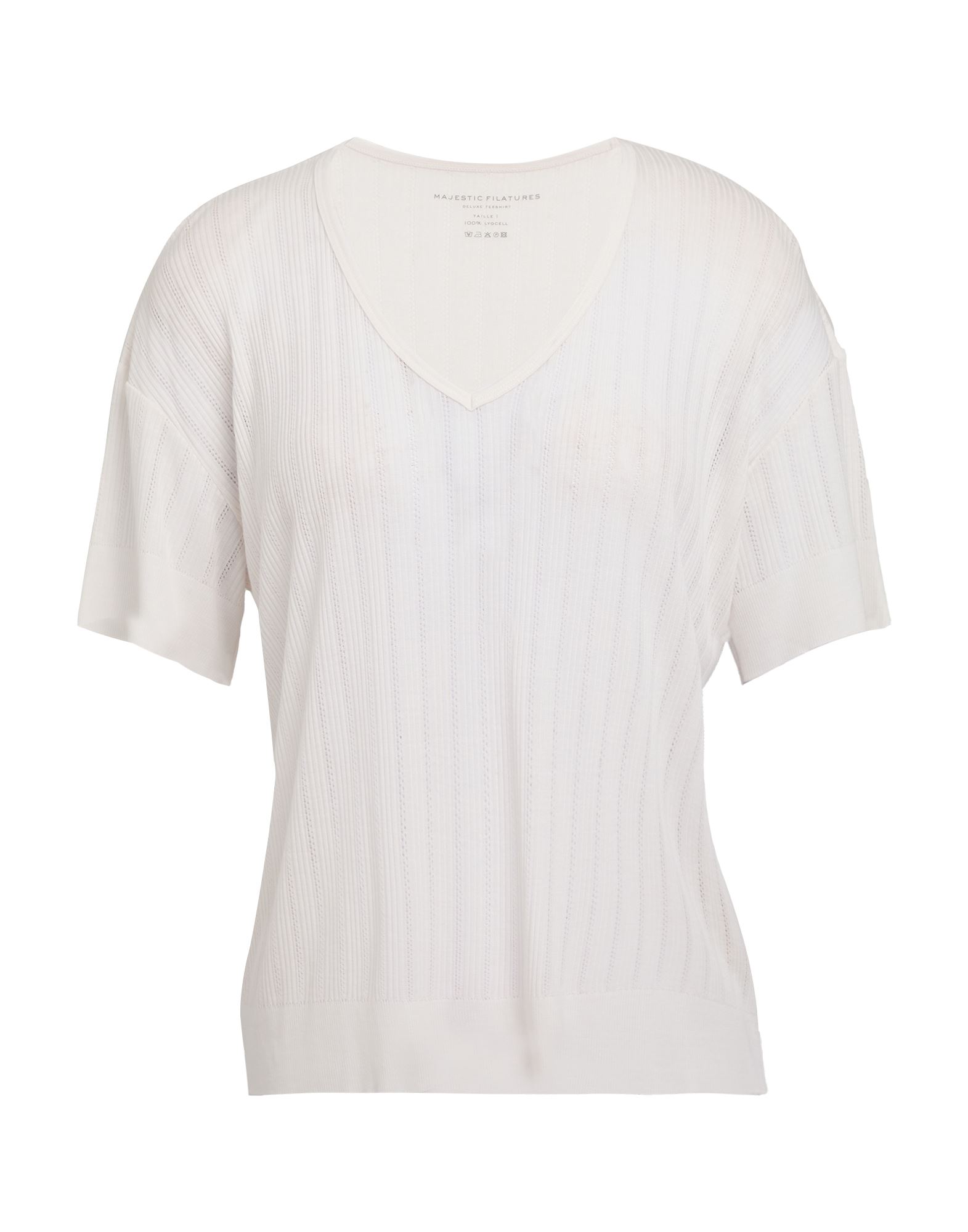 MAJESTIC FILATURES T-shirts Damen Off white MAJESTIC FILATURES T-shirts Damen Off white von MAJESTIC FILATURES
