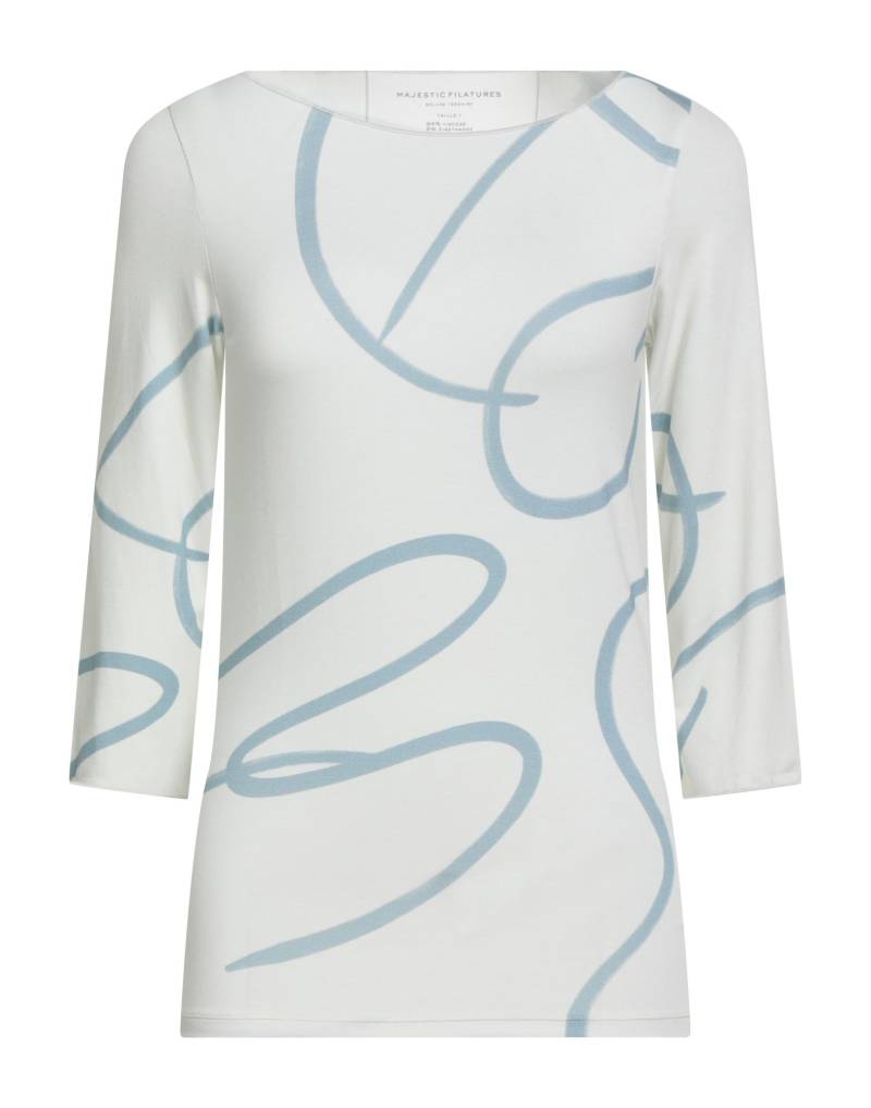 MAJESTIC FILATURES T-shirts Damen Off white von MAJESTIC FILATURES