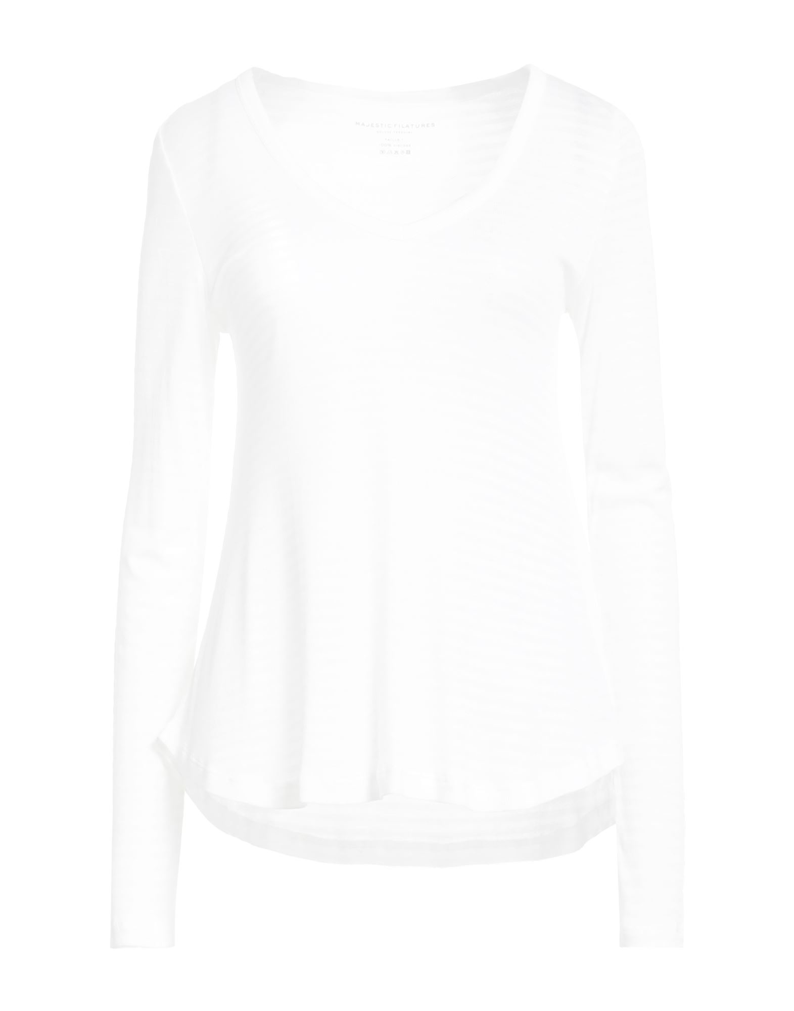 MAJESTIC FILATURES T-shirts Damen Off white von MAJESTIC FILATURES