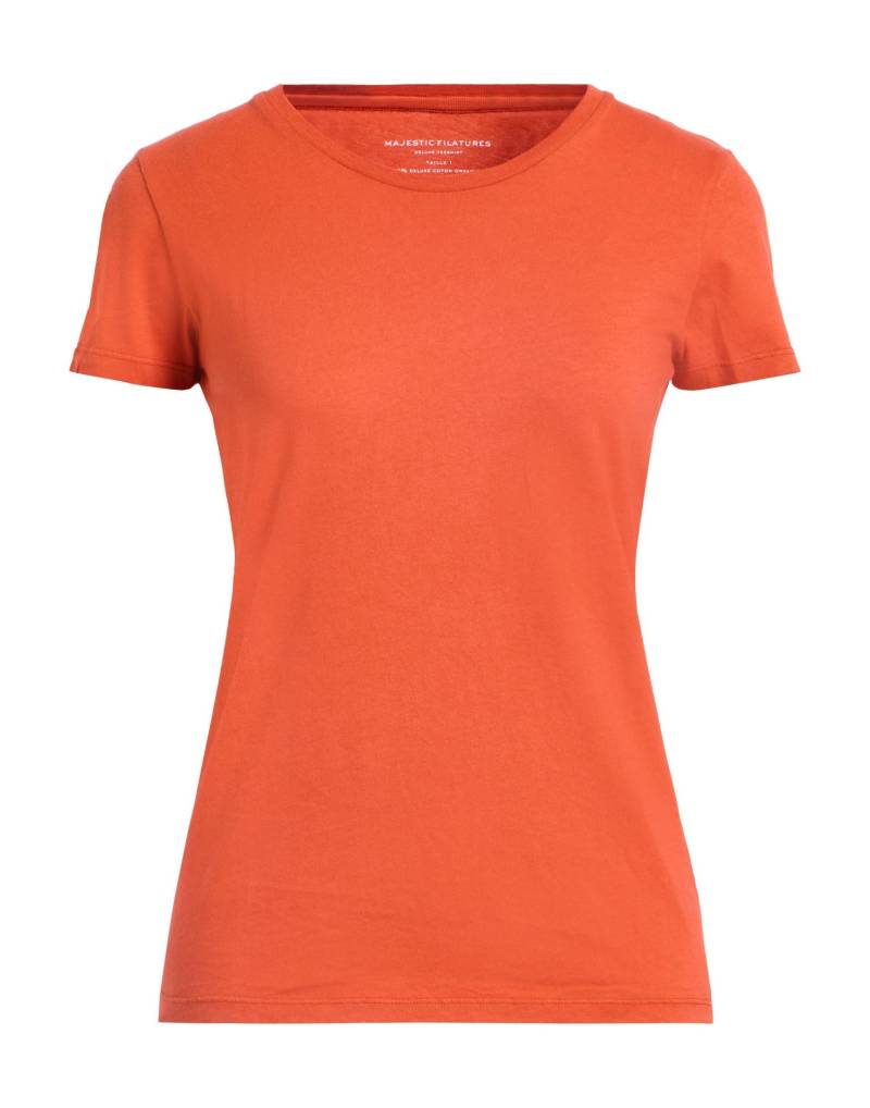 MAJESTIC FILATURES T-shirts Damen Orange von MAJESTIC FILATURES