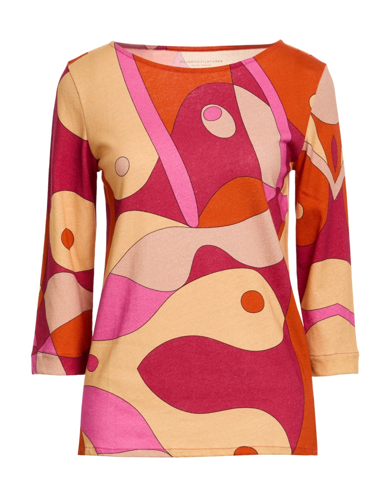 MAJESTIC FILATURES T-shirts Damen Rostrot von MAJESTIC FILATURES