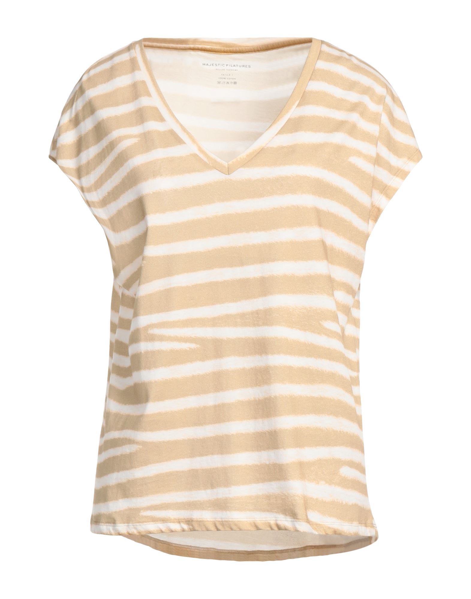 MAJESTIC FILATURES T-shirts Damen Sand von MAJESTIC FILATURES