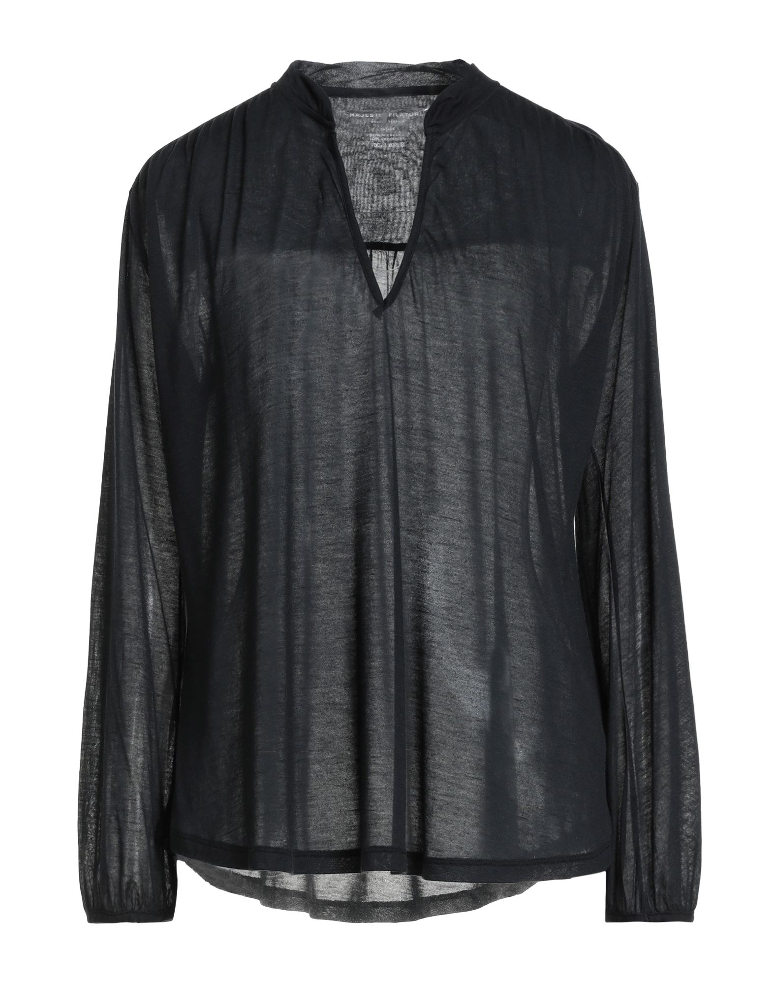 MAJESTIC FILATURES T-shirts Damen Schwarz von MAJESTIC FILATURES