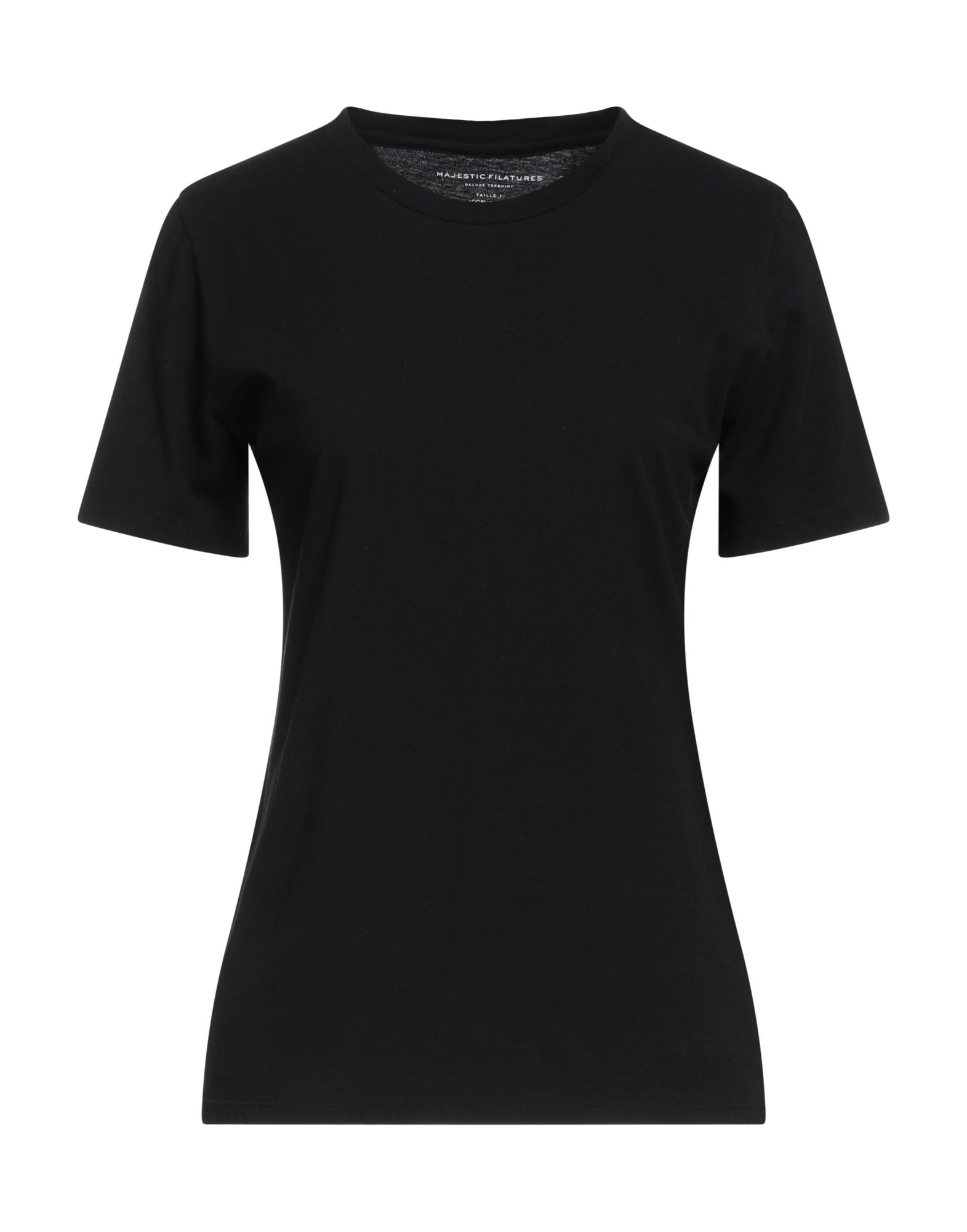 MAJESTIC FILATURES T-shirts Damen Schwarz von MAJESTIC FILATURES