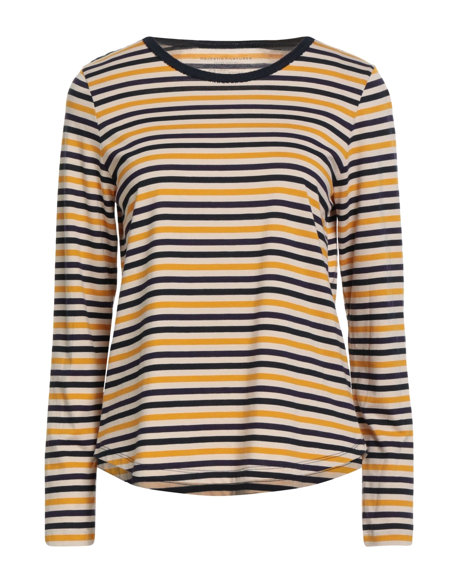 MAJESTIC FILATURES T-shirts Damen Senf von MAJESTIC FILATURES