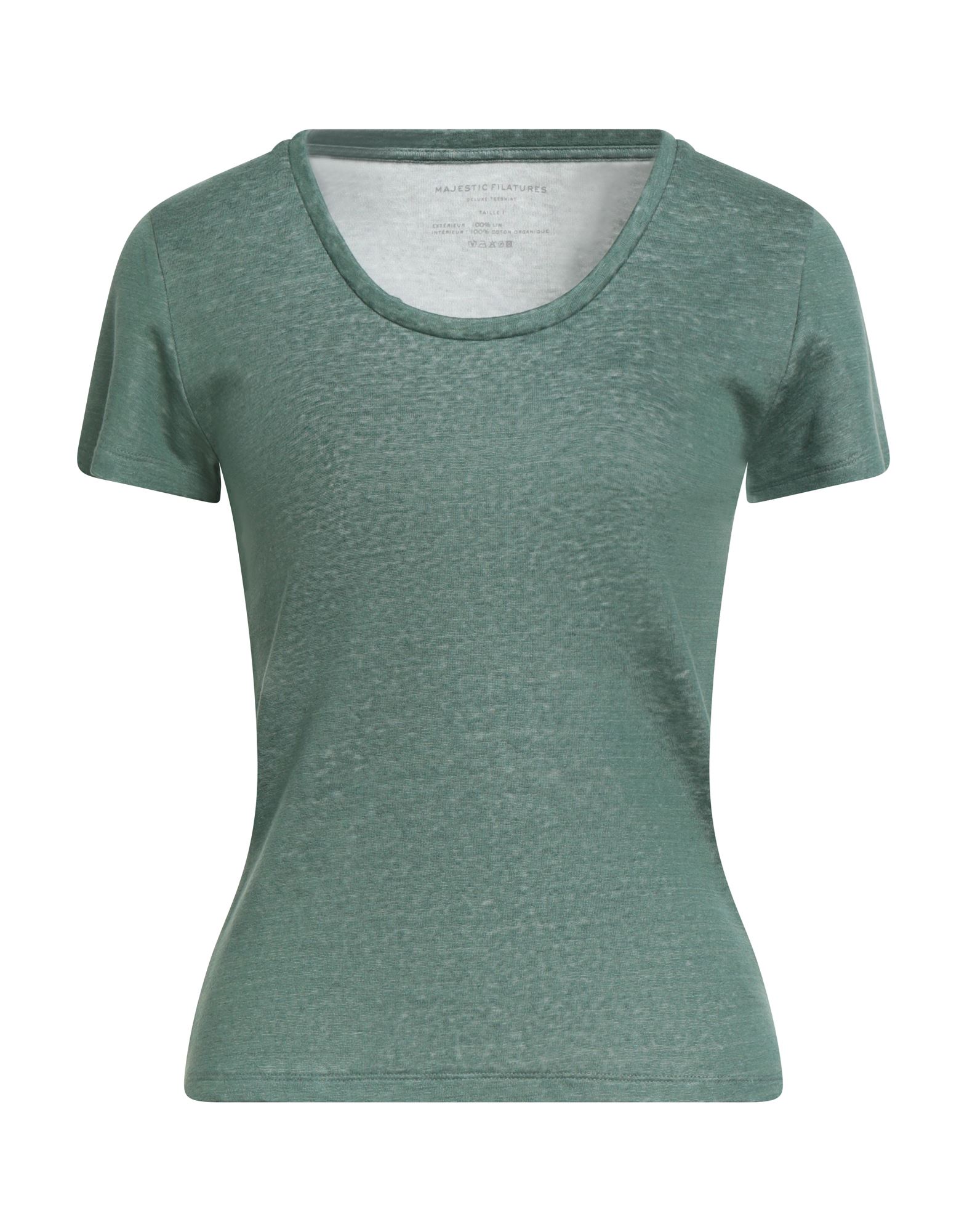 MAJESTIC FILATURES T-shirts Damen Smaragdgrün von MAJESTIC FILATURES